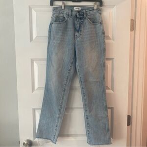 Pistola Light Blue Straight Leg Jeans